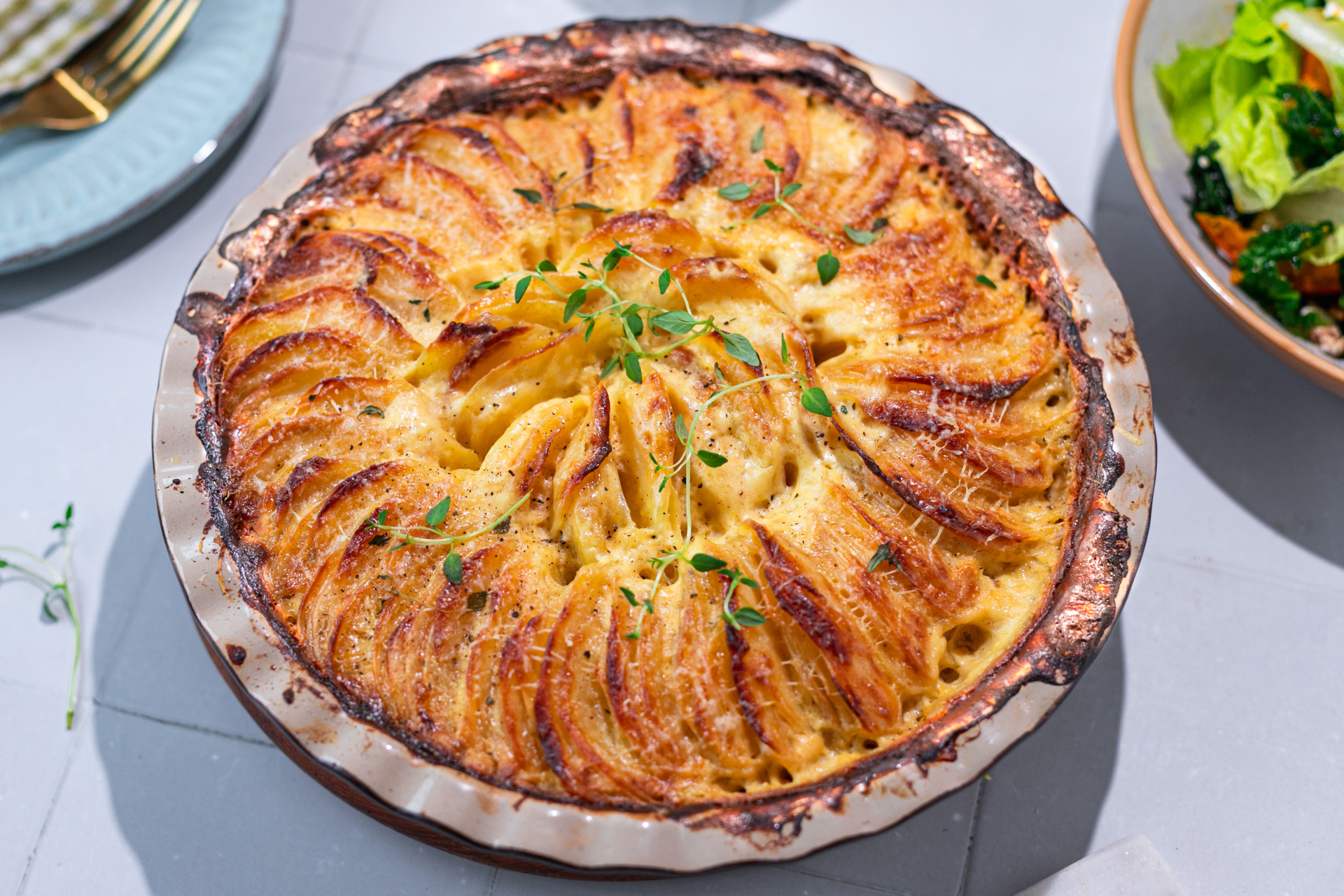 Potato Au Gratin Website