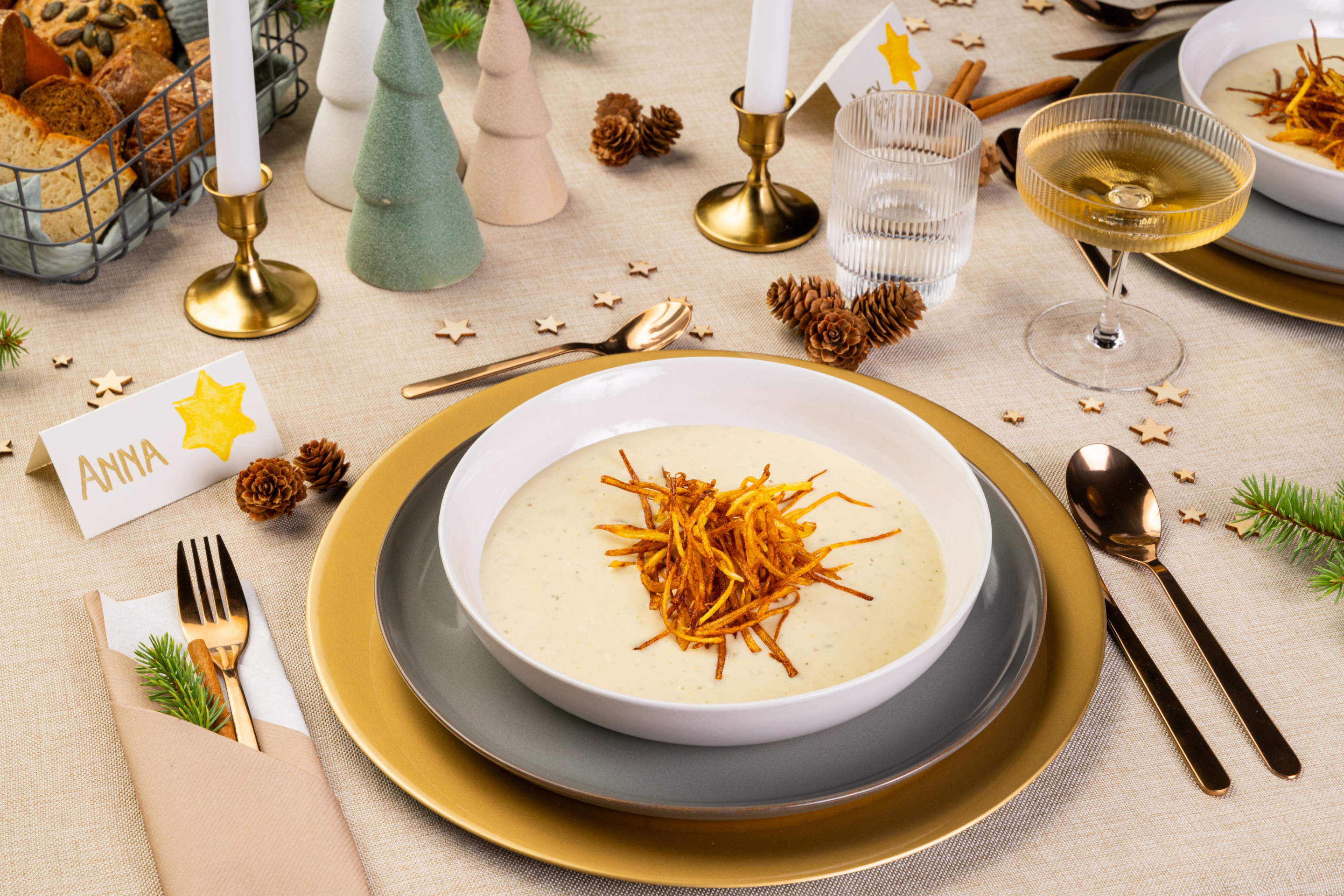 Weihnachtsmenü24 Erdäpfelsuppe